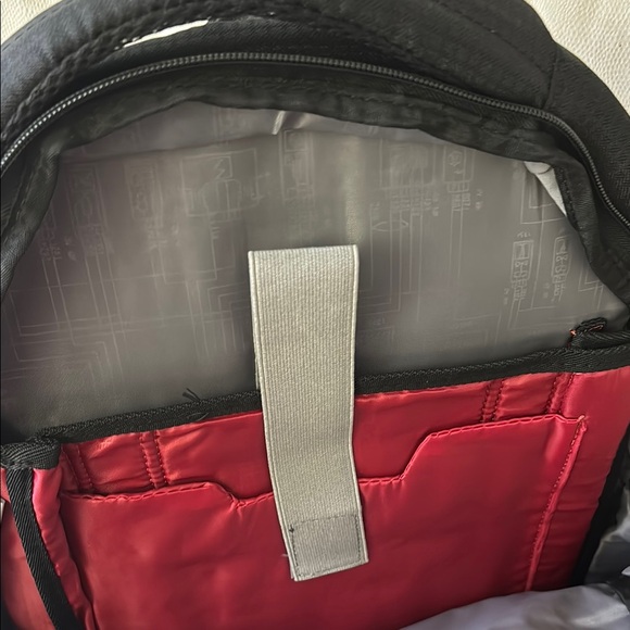 OGIO Black Backpack with Durable Fabric and Multiple Compartments